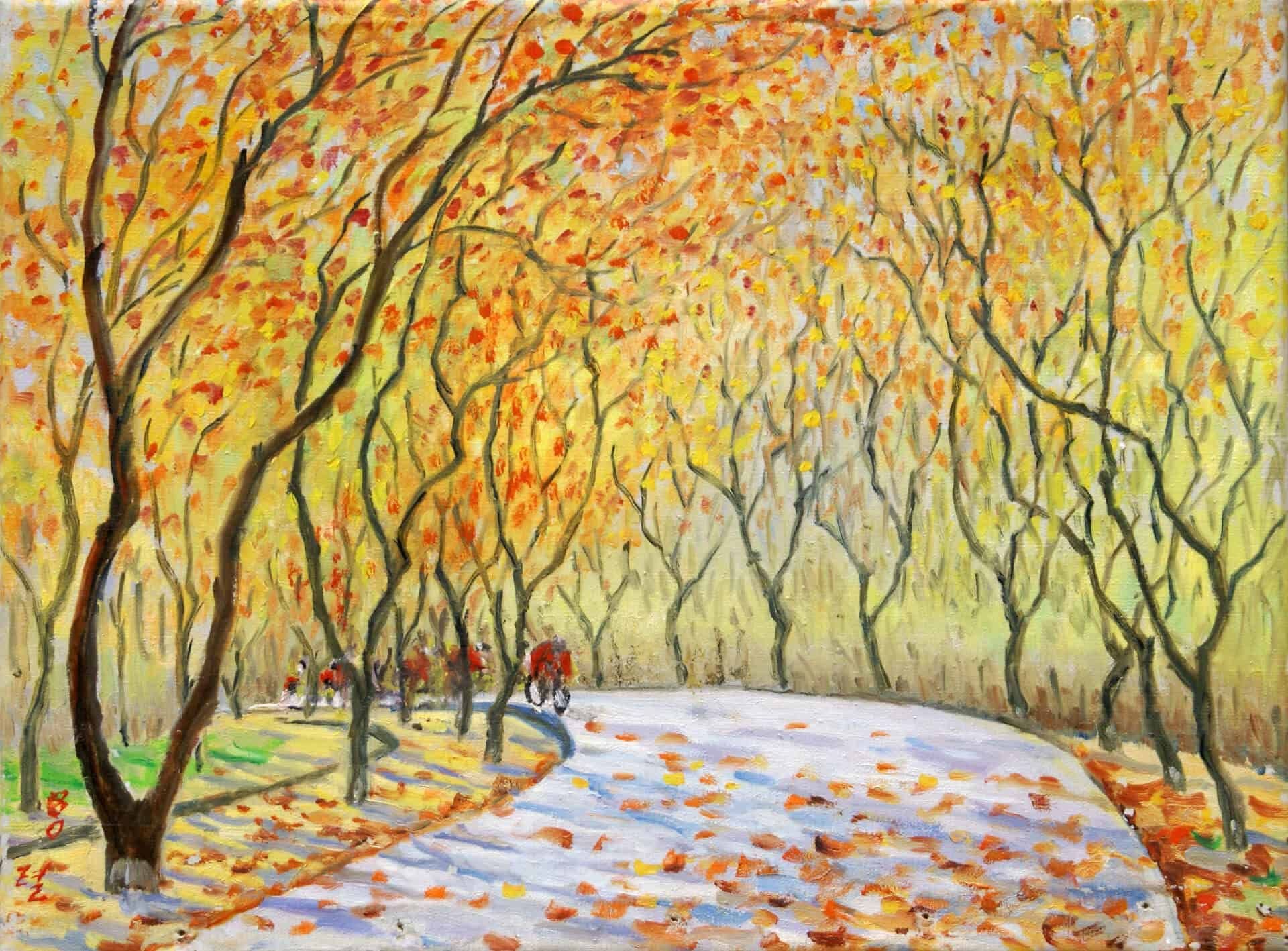 The influence of nature in Korean painting