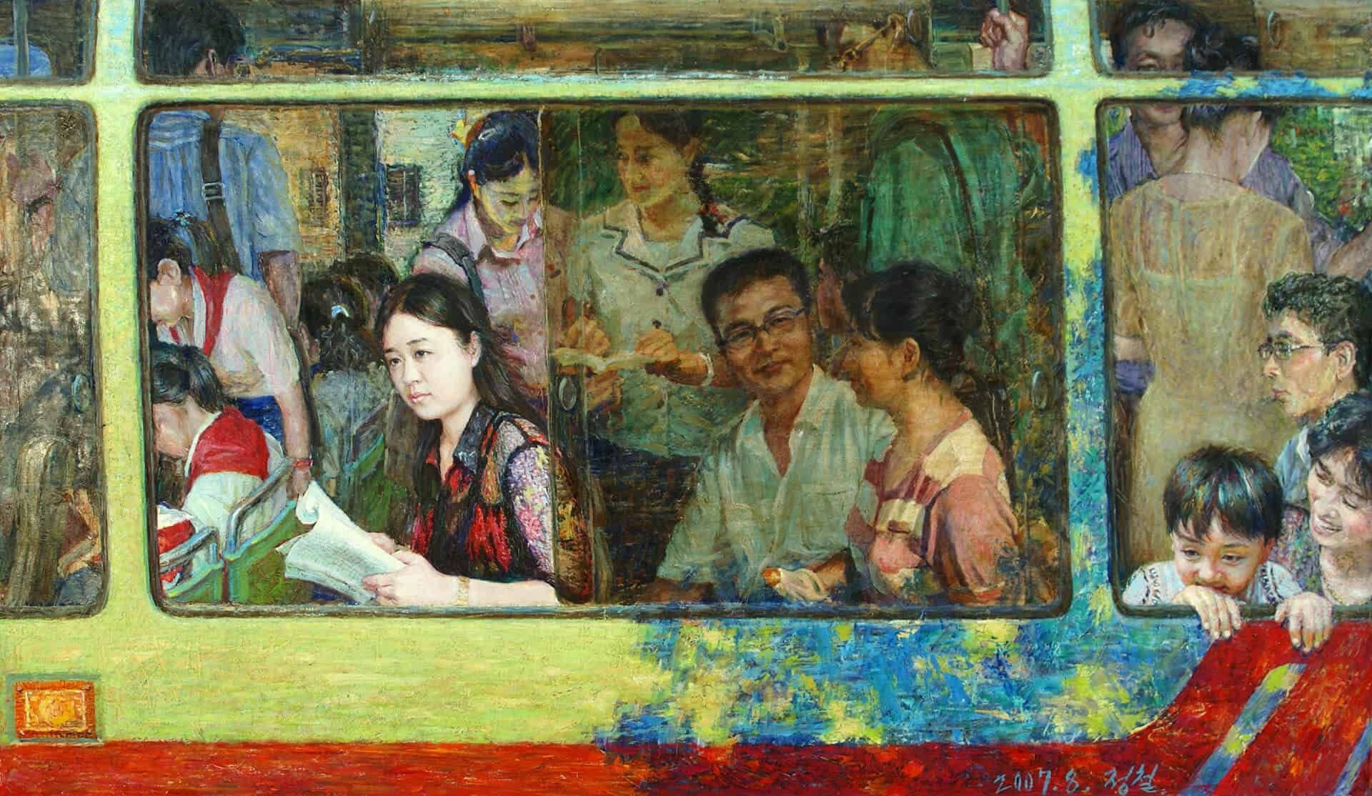 What country has influenced the evolution of Korean painting