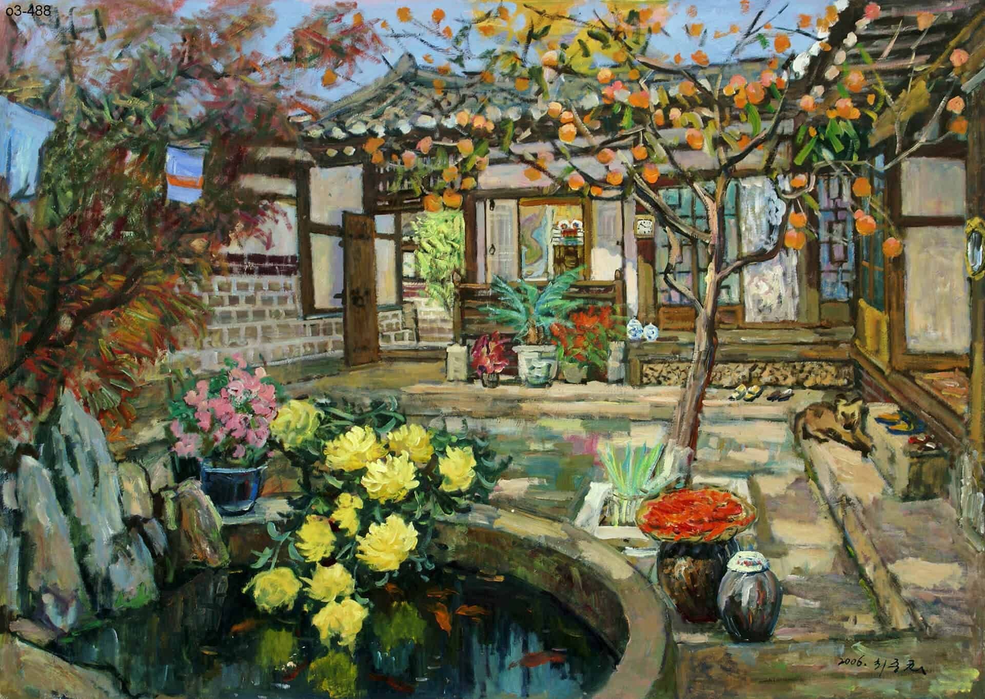 What is unique about Korean art